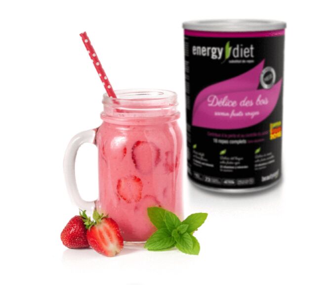 Çiyələk Cocktail Enerji Pəhrizi