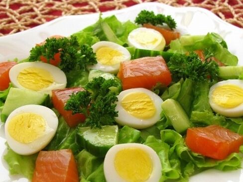 maggi pəhriz üçün salat